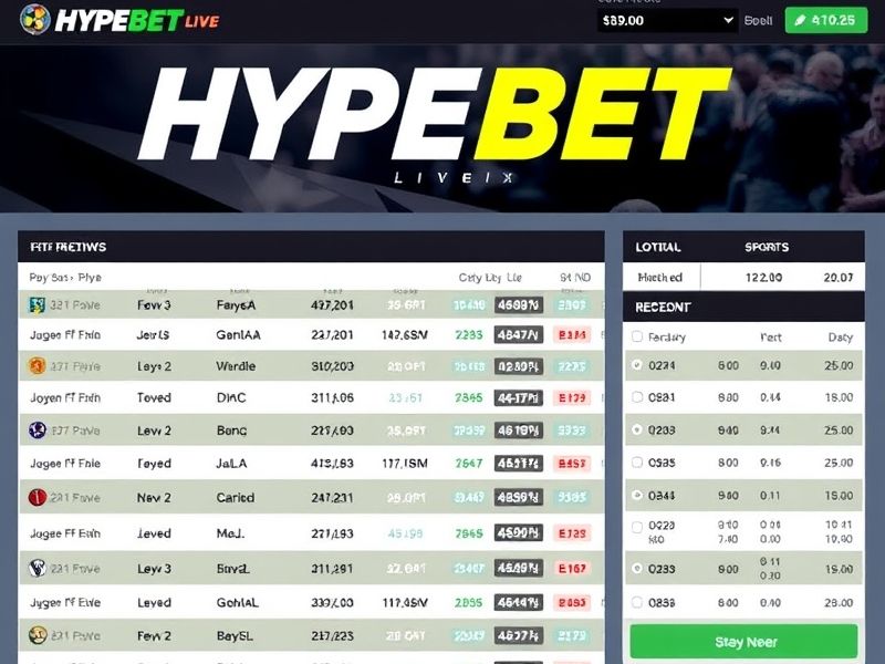 Welcome to Hypebet Live – the premier online gambling platform offering live casino games, sports betting, and thrilling real-time wagers. Discover exclusive promotions, secure gameplay, and 24/7 entertainment at hypebetlive.com.